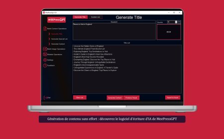 Génération de contenu sans effort : découvrez le logiciel d'écriture d'IA de MeePressGPT