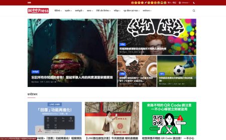 MeePress 雜誌主題