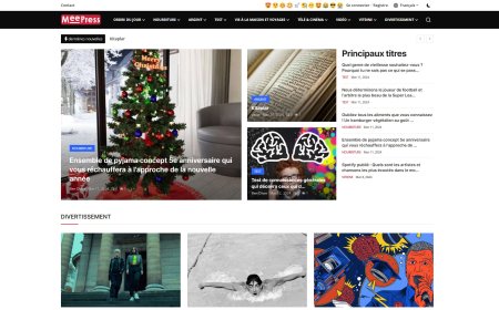 Thème d'actualité MeePress