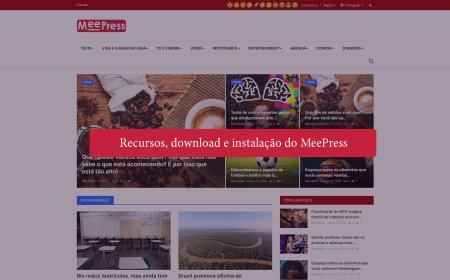Recursos, download e instalação do MeePress
