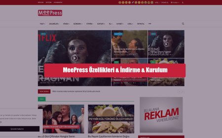 MeePress Özellikleri & İndirme & Kurulum