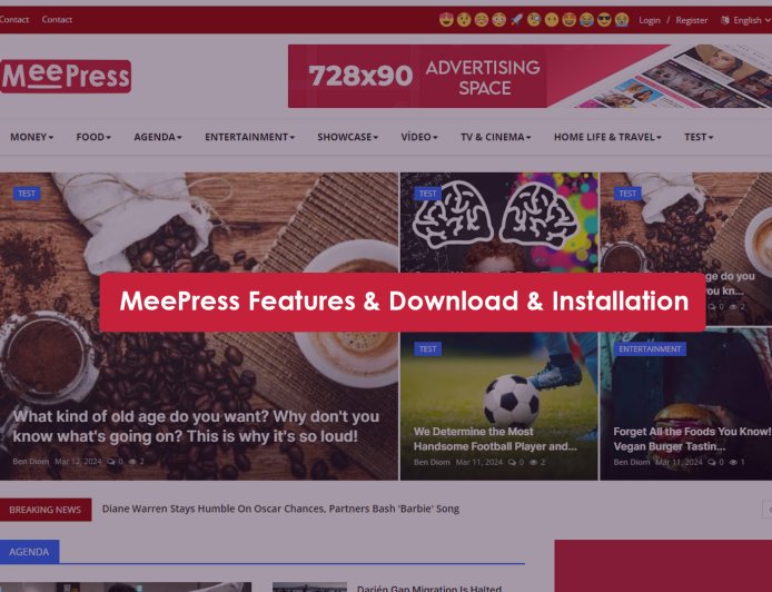 MeePress Features & Download & Installation
