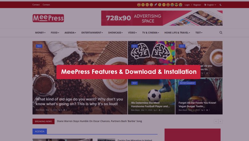 MeePress Features & Download & Installation